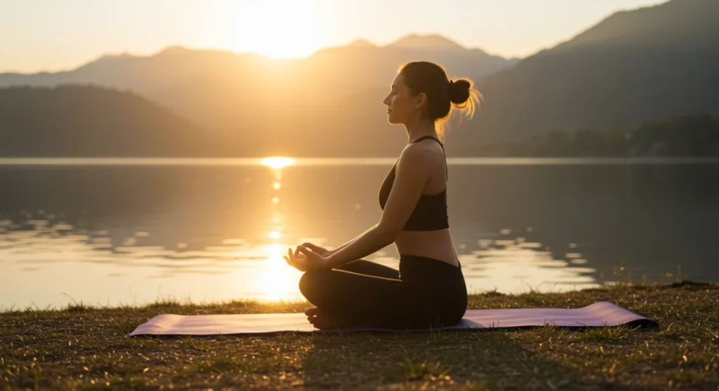Guia Completo para Iniciantes em Yoga e Meditação: 30 Dias de Bem-Estar