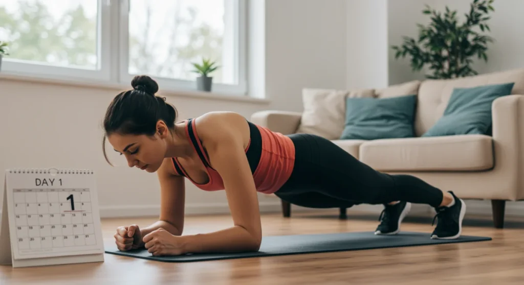 Treino em Casa com Peso Corporal: 30 Dias para Resultados em 2025