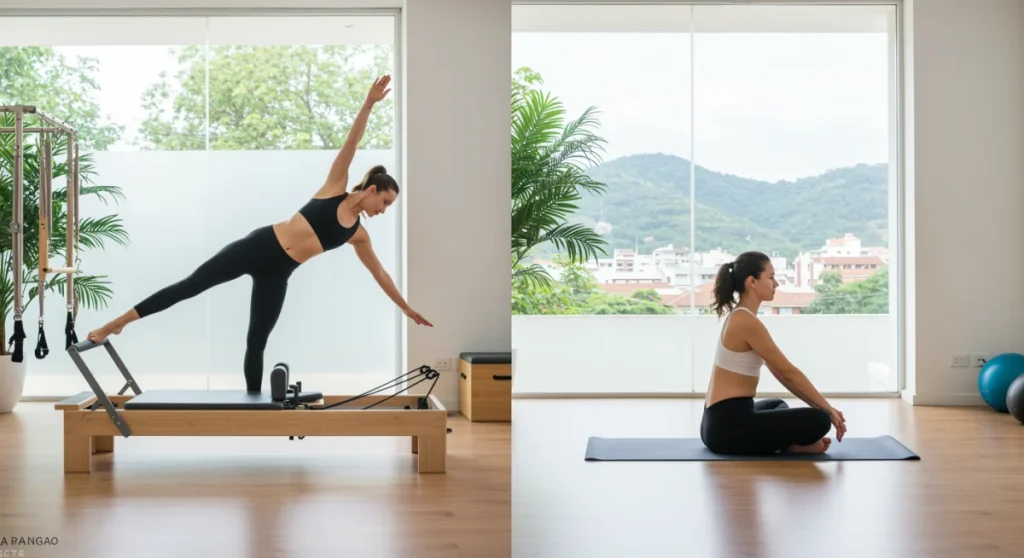 Pilates vs. Yoga: Escolha Ideal para Saúde Muscular e Mental em 2025